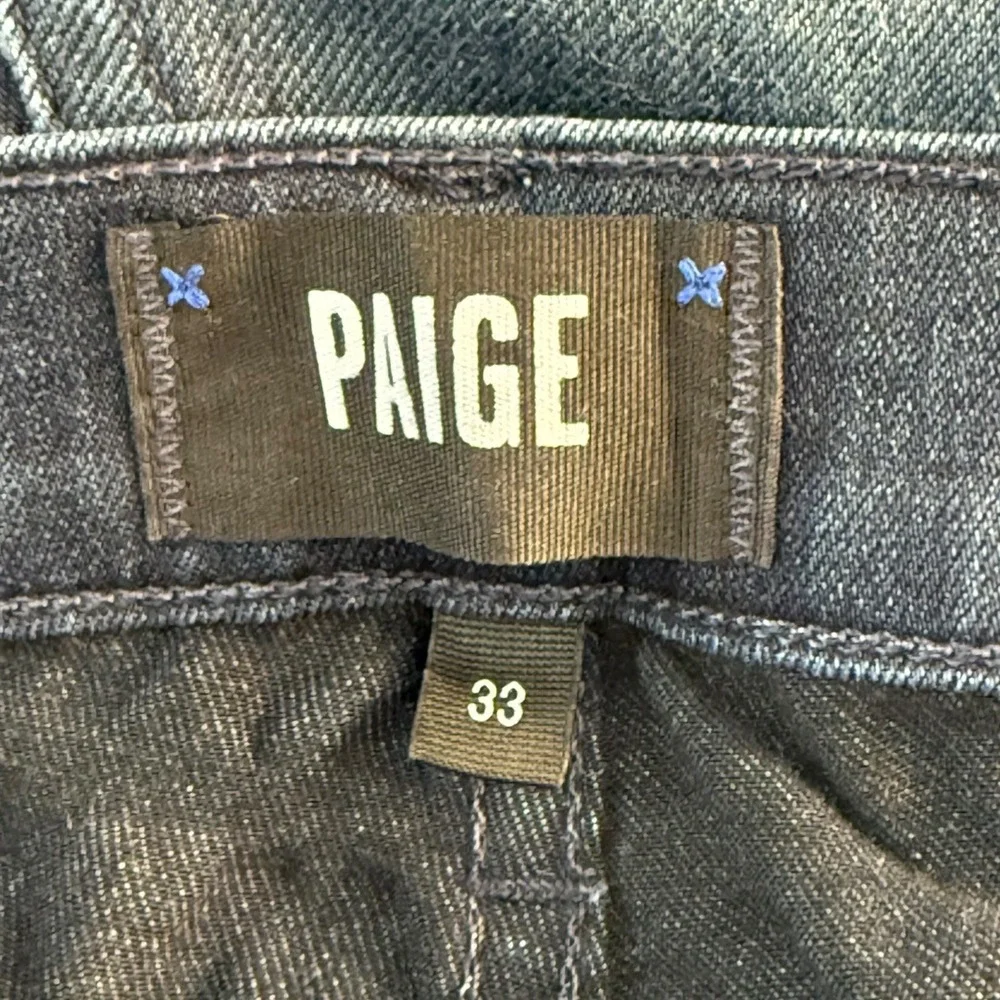 Paige Federal Slim Straight‎ Jeans Mens 33 Inkwell Dark Indigo M655521-4010